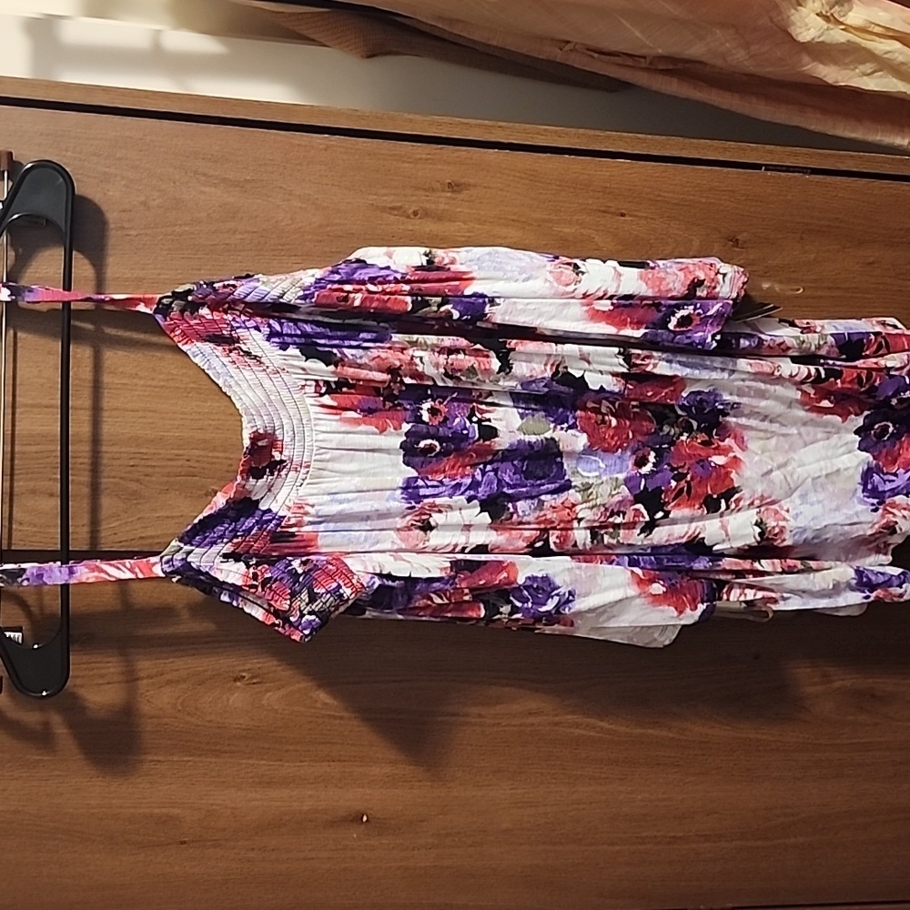 I.N.C. Fantasia Floral Cold Shoulder Blouse NWT✨️ 2x